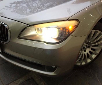 BMW 7 Series 750li 2011 - Cần đổi xe bán BMW 750LI vàng cát, nhập Mỹ 2011, full option