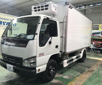 Isuzu QKR 2018 - Cần bán Isuzu QKR 1.9 tấn đông lạnh, khuyến mãi thuế trước bạ năm 2018, màu trắng, giá 480tr