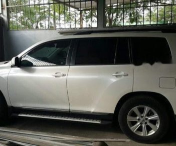 Toyota Highlander  SE 2011 - Bán Toyota Highlander SE đời 2011, màu trắng, nhập khẩu nguyên chiếc ít sử dụng