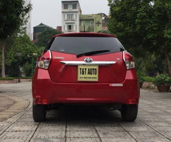 Toyota Yaris G 2015 - Cần bán lại xe Toyota Yaris sản xuất 2015 màu đỏ, giá tốt nhập khẩu