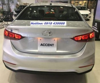Hyundai Accent 2018 - Cần bán lại xe Hyundai Accent sản xuất năm 2018, màu bạc