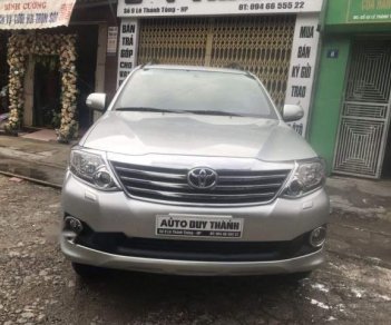 Toyota Fortuner 2013 - Cần bán xe Toyota Fortuner 2013, màu bạc