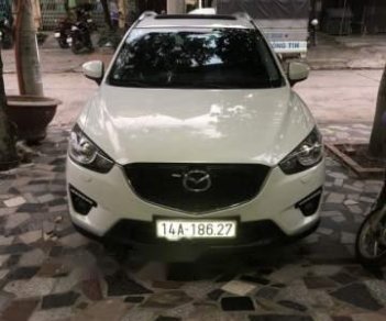 Mazda CX 5 2015 - Chính chủ bán xe Mazda CX 5 đời 2015, màu trắng, xe nhập