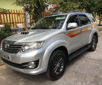 Toyota Fortuner   2016 - Cần bán Toyota Fortuner năm 2016, màu bạc, số sàn, giá tốt