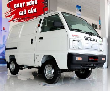 Suzuki Blind Van 2018 - Nhận ký HĐ mua xe Suzuki Blind Van chạy giờ cấm TP. HCM, hotline: 0983775518