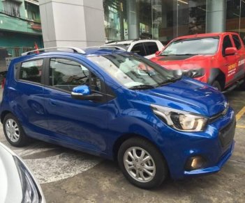 Chevrolet Spark  LS 2018 - Bán xe Chevrolet Spark đời 2018, màu xanh lam, nhập khẩu nguyên chiếc