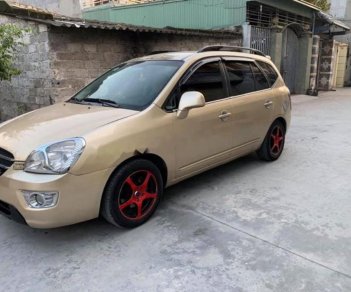 Kia Carens LX 1.6 MT 2011 - Bán Kia Carens LX 1.6 MT sản xuất năm 2011, màu vàng, giá 258tr