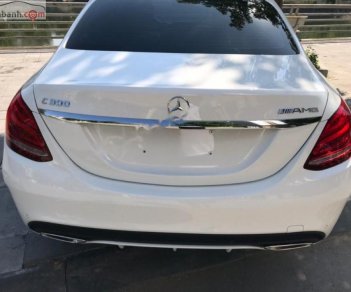 Mercedes-Benz C class C300 AMG 2018 - Cần bán xe Mercedes C300 AMG đời 2018, màu trắng giá tốt