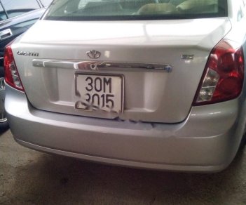 Daewoo Lacetti EX 1.6 MT 2008 - Bán lại xe Daewoo Lacetti EX 1.6 MT đời 2008, màu bạc