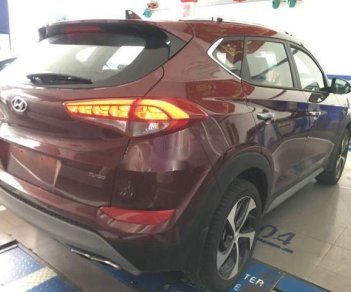 Hyundai Tucson   1.6Turbo 2018 - Cần bán lại xe Hyundai Tucson 1.6Turbo năm sản xuất 2018, màu đỏ, giá tốt