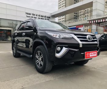 Toyota Fortuner 2.7V 2017 - Bán ô tô Toyota Fortuner 2.4G 4x2MT đời 2017, màu nâu, xe nhập