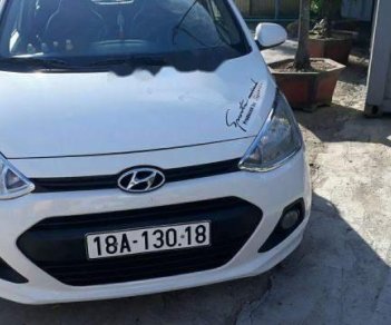 Hyundai Grand i10   2014 - Cần bán xe cũ Hyundai Grand i10 năm 2014, màu trắng