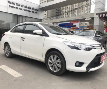 Toyota Vios 1.5G AT 2017 - Bán xe Toyota Vios 1.5G AT đời 2017, màu trắng