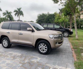 Toyota Land Cruiser VX4.6 2016 - Bán xe Toyota Land Cruiser VX4.6 2017, màu vàng, nhập khẩu