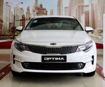 Kia Optima 2.0 AT 2018 - Bán xe Kia Optima 2.0 AT đời 2018, màu trắng, giá chỉ 772 triệu