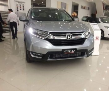 Honda CR V 2018 - Bán ô tô Honda CR V năm 2018, màu bạc, nhập khẩu Thái