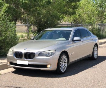 BMW 7 Series G 2011 - Bán xe BMW 750 Li 2011 màu vàng cát, nhập Mỹ, full option