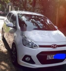 Hyundai Grand i10   2014 - Bán ô tô Hyundai Grand i10 2014, màu trắng, nhập khẩu nguyên chiếc còn mới