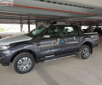 Ford Ranger Wildtrak 2.0L 4x4 AT 2018 - Cần bán Ford Ranger Wildtrak 2.0L 4x4 AT đời 2018, màu xám, nhập khẩu nguyên chiếc 