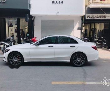 Mercedes-Benz C class  C300 AMG   2018 - Bán xe C300 AMG 245HP màu trắng, nội thất đỏ, ĐK 2018