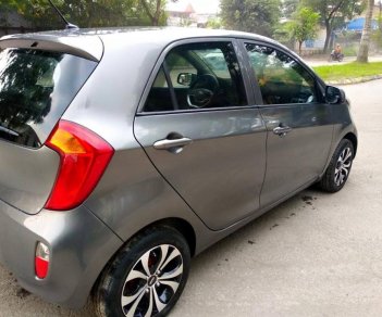 Kia Morning 1.25MT 2014 - Bán nhanh Kia Morning 1.25 số sàn 2014, mâm đúc, màu xám bạc