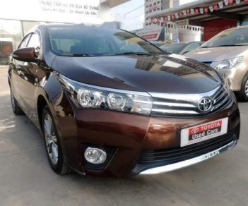 Toyota Corolla altis 2017 - Cần bán gấp Toyota Corolla altis đời 2017, màu nâu chính chủ