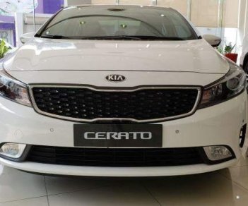 Kia Cerato   1.6 AT 2018 - Bán ô tô Kia Cerato sản xuất 2018, màu trắng, nhập khẩu, giá tốt