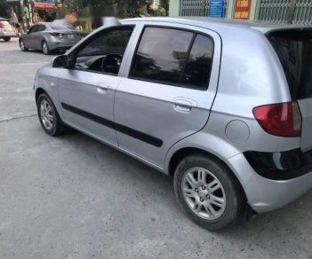 Hyundai Getz   2008 - Cần bán gấp Hyundai Getz năm 2008, màu bạc, nhập khẩu, giá 205tr