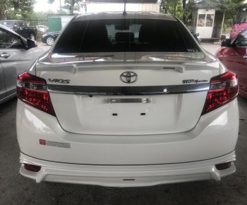 Toyota Vios 1.5G TRD Sportivo 2018 - Cần bán gấp Toyota Vios đời 2018 màu trắng, chạy chuẩn 5000km giá tốt