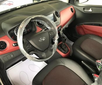 Hyundai Grand i10 1.2 AT 2018 - Bán Hyundai Grand i10 1.2 AT năm sản xuất 2018, màu trắng, 405tr