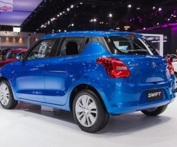 Suzuki Swift GLX 1.2 AT 2018 - Bán xe Suzuki Swift GLX 1.2 AT năm sản xuất 2018, màu xanh lam, nhập khẩu nguyên chiếc, giá 549tr