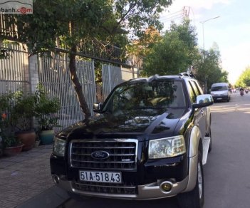 Ford Everest 2.5L 4x2 AT 2008 - Bán Ford Everest 2.5L 4x2 AT sản xuất năm 2008, màu đen 