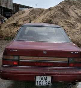 Acura Legend   1987 - Cần bán xe Acura Legend đời 1987, màu đỏ, nhập khẩu nguyên chiếc