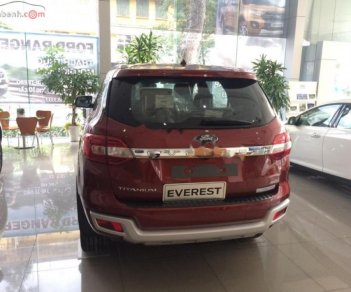 Ford Everest Titanium 2.0L 4x4 AT 2018 - Cần bán Ford Everest Titanium 2.0L 4x4 AT 2018, màu đỏ, xe nhập