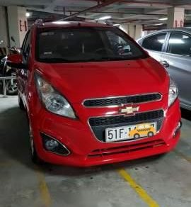 Chevrolet Spark   LTZ 2015 - Cần bán Chevrolet Spark LTZ đời 2015, màu đỏ, xe nhập số tự động, giá 275tr