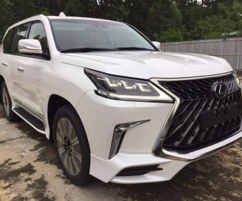 Lexus LX 570 2018 - Cần bán Lexus LX 570S Supersport đời 2018, màu trắng, nhập khẩu nguyên chiếc rất đẹp