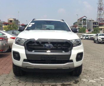 Ford Ranger Wildtrak 2.0L 4x4 AT 2018 - Bán Ford Ranger Wildtrak 2.0L 4x4 AT năm sản xuất 2018, màu trắng, nhập khẩu nguyên chiếc