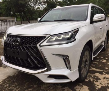 Lexus LX 570 2018 - Cần bán Lexus LX 570S Supersport đời 2018, màu trắng, nhập khẩu nguyên chiếc rất đẹp