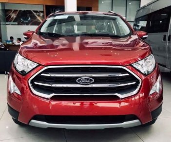 Ford EcoSport 2018 - Cần bán xe Ford EcoSport đời 2018, màu đỏ, led ban ngày được thiết kế mới