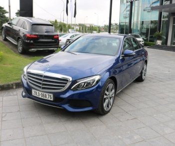 Mercedes-Benz C class C250 Exclusive 2017 - Bán Mercedes C250 Exclusive ĐK 2018 xanh tỉ phú, hộp số 9 cấp, gọi 0934299669