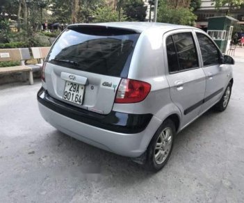 Hyundai Getz   2008 - Cần bán gấp Hyundai Getz năm 2008, màu bạc, nhập khẩu, giá 205tr