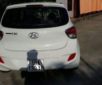 Hyundai Grand i10   2014 - Cần bán xe cũ Hyundai Grand i10 năm 2014, màu trắng