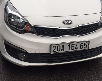 Kia Rio  AT  2015 - Cần bán gấp Kia Rio AT sản xuất 2015, màu trắng như mới