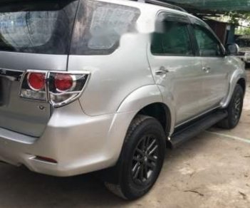 Toyota Fortuner AT 2015 - Bán Toyota Fortuner AT sản xuất 2015, màu bạc như mới