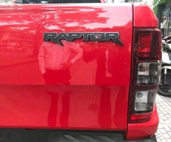 Ford Ranger Raptor 2.0L 4x4 AT 2018 - Bán xe Ford Ranger Raptor 2.0L 4x4 AT sản xuất năm 2018, màu đỏ, xe nhập