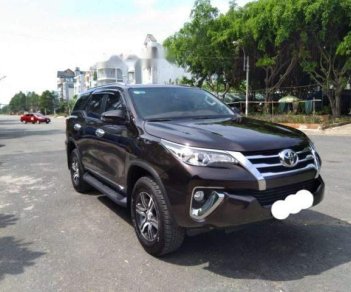 Toyota Fortuner  AT 2018 - Cần bán Fortuner 2.4G máy dầu, số tự động, 1 cầu, màu nâu