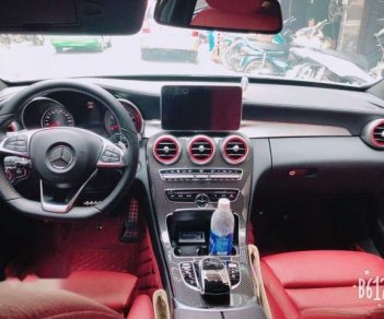 Mercedes-Benz C class  C300 AMG   2018 - Bán xe C300 AMG 245HP màu trắng, nội thất đỏ, ĐK 2018
