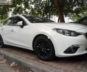 Mazda 3 1.6AT 2016 - Cần bán gấp Mazda 3 1.6AT 2016, màu trắng chính chủ giá cạnh tranh