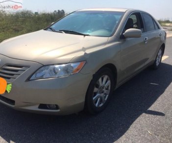 Toyota Camry 2.4 2007 - Bán Toyota Camry 2.4 sản xuất 2007, màu vàng, nhập khẩu nguyên chiếc chính chủ 