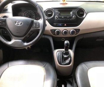 Hyundai Grand i10   AT  2015 - Bán chiếc xe Hyundai Grand I10 màu bạc, xe nhập Ấn đời 2015, biển Hà Nội